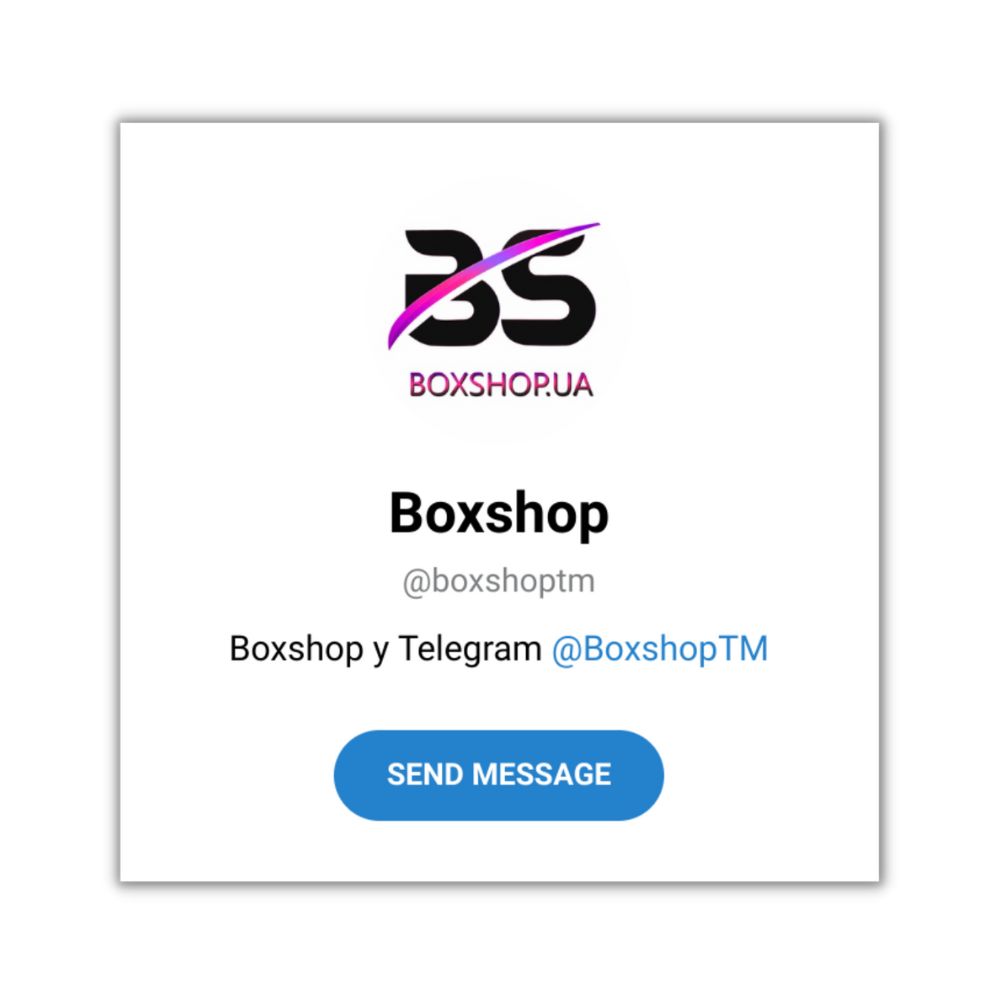 Telegram @boxshoptm